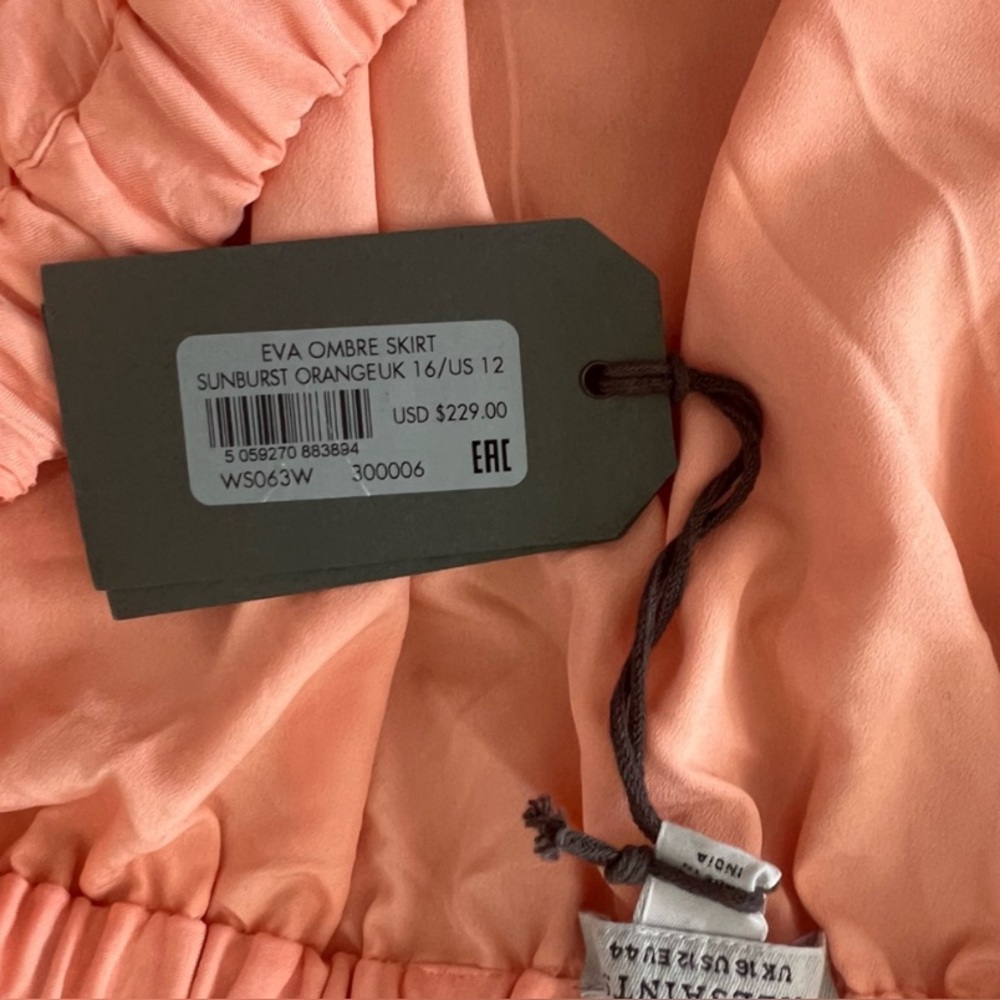 All Saints Ombré Skirt, sz 12 - Picture 5 of 5